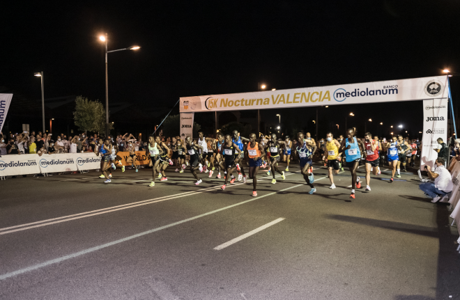 La 15K Nocturna València Banco Mediolanum comienza la cuenta atrás