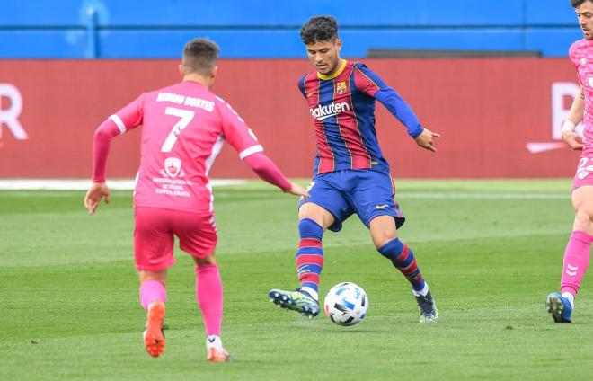 Lucas de Vega, jugador que interesa al Málaga CF (Foto: FC Barcelona)