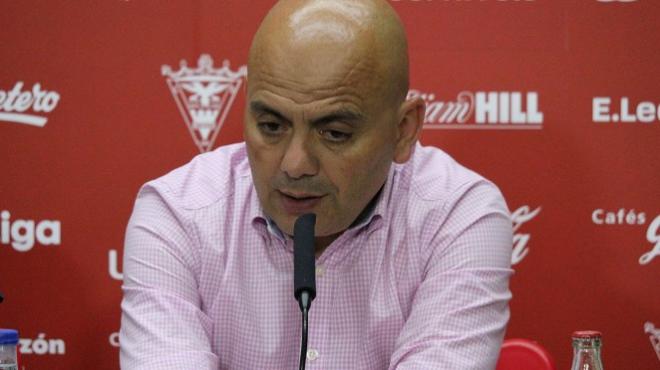 Chema Aragón, director deportivo que suena para el Real Oviedo (Foto: CD Mirandés)