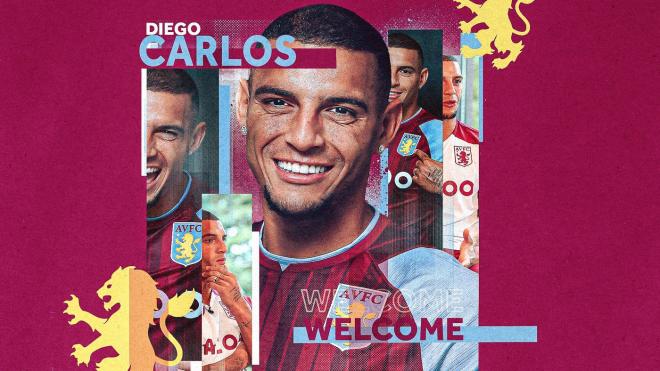 Bienvenida del Aston Villa a Diego Carlos.