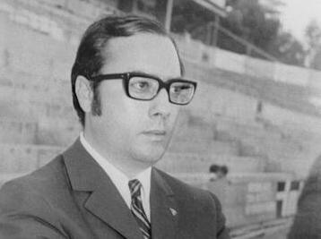 Rafael Serrano Carvajal, en su etapa como presidente del CD Málaga (Foto: Archivo UMA).