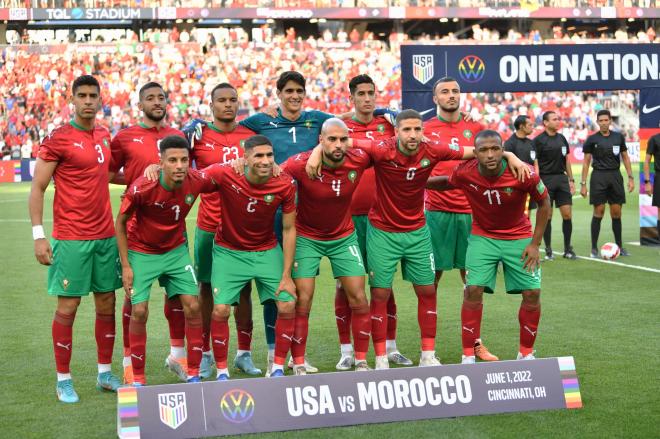 La Selección de Marruecos perdió el amistoso ante Estados Unidos (Foto: twitter @EnMaroc)