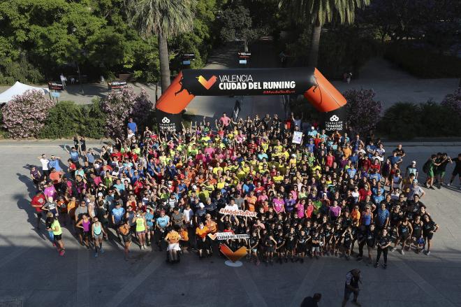Valencia Ciudad del Running celebró ayer el Global Running Day