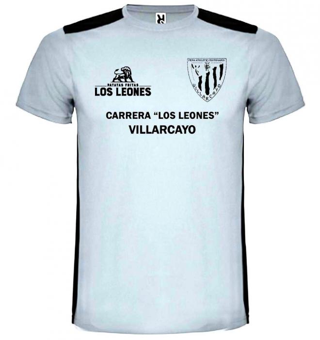 Camiseta técnica de la 3ª Carrera Solidaria de la Peña Athletic Centenario de Villarcayo.
