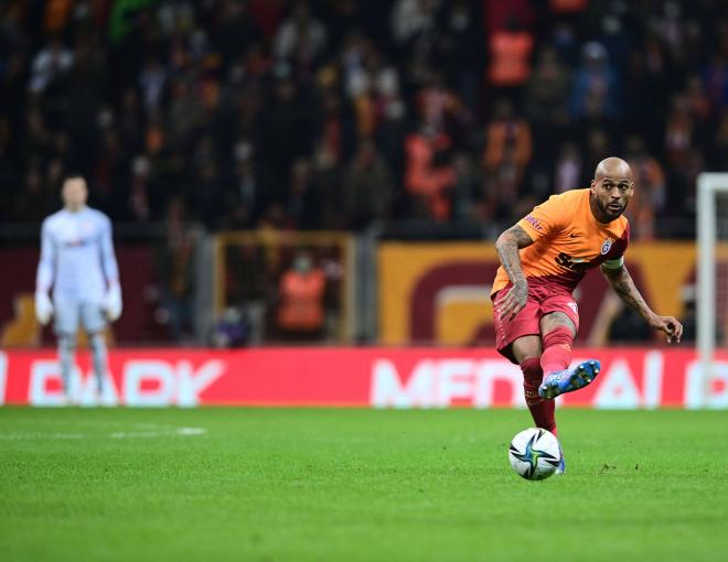 Marcao, jugando con el Galatasaray (Foto: Cordon Press).