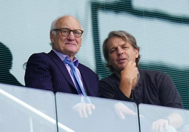 Bruce Buck y Todd Boehly, nuevo propietario del Chelsea (Foto: Cordon Press).