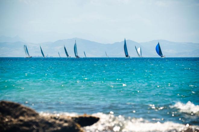 Barcos que participaron en la novena edición de la regata Straitchallenge