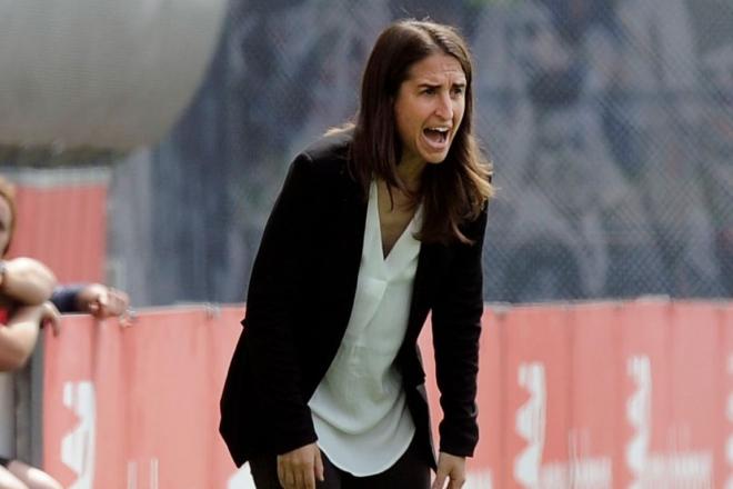 Grito de Iraia Iturregi, entrenadora del Athletic Club femenino.