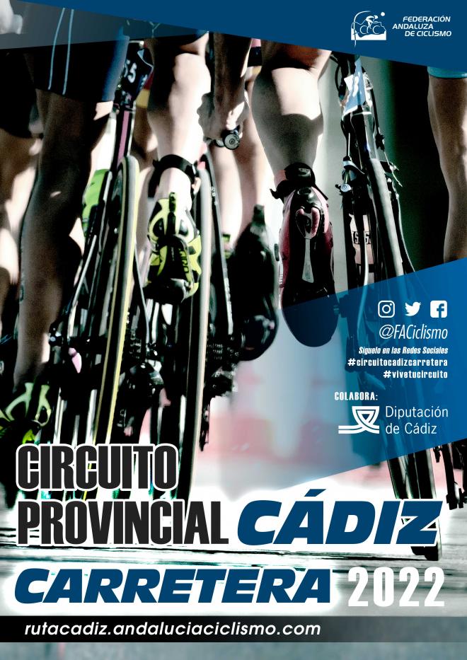 Cartel circuito provincial Cádiz