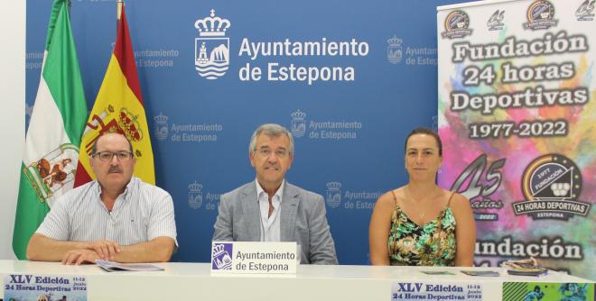 Presentación de las 24 Horas Deportivas en Estepona.