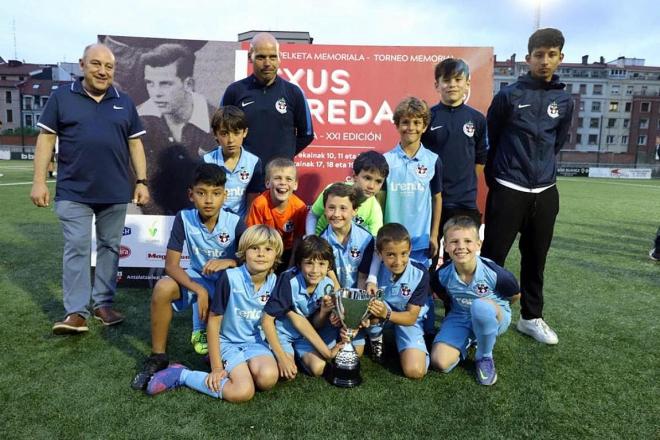 El Antiguoko, equipo convenido del Athletic Club, se impuso en Benjamín de primer año del XXI Memorial Txus Pereda.