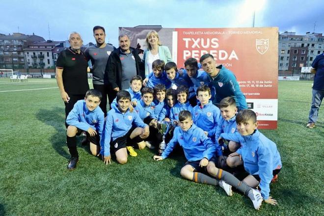 El Athletic Club se impuso en Benjamín de segundo año del XXI Memorial Txus Pereda.