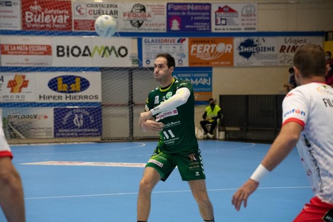 Jorge Da Silva, en un partido con el Iberoquinoa Antequera.