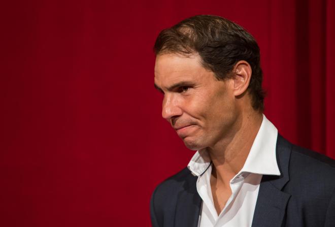 Rafel Nadal, durante un acto de reconocimiento a su trayectoria deportiva organizado (FOTO: EFE).
