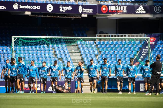 La plantilla ya se ha ido de vacaciones y el Deportivo trabaja en el nuevo proyecto (Foto: RCD)