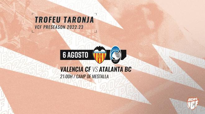 Valencia-Atalanta, final de pretemporada