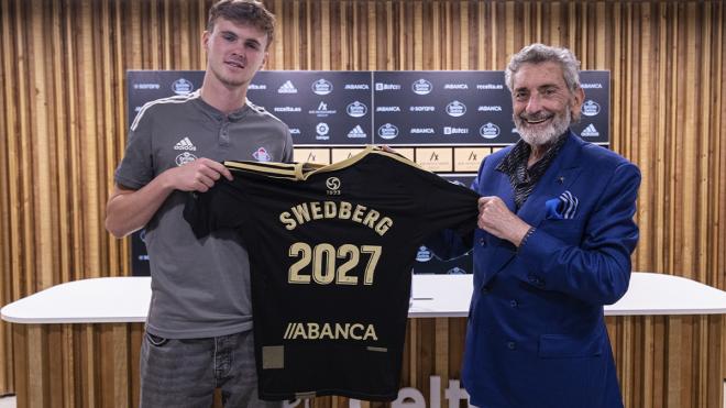 Williot Swedberg firma hasta 2027 (Foto: Celta)