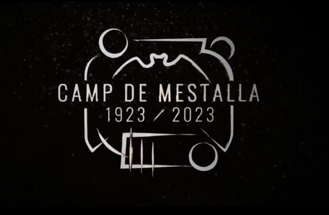 Logo del Centenario de Mestalla.
