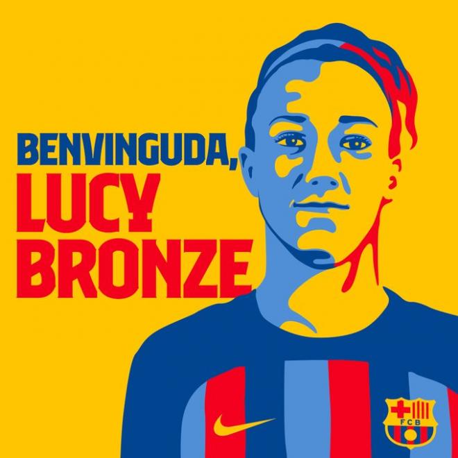 Lucy Bronze, fichaje del Barça.