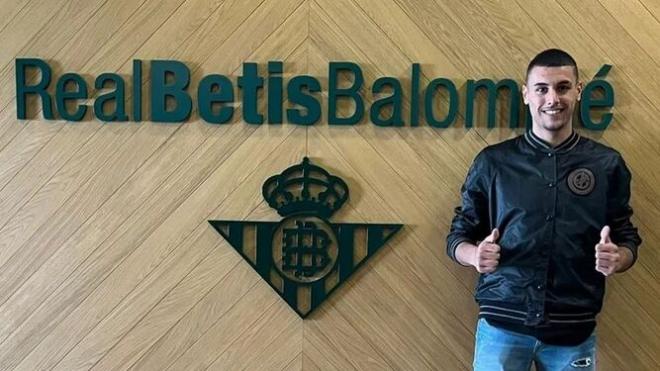 David Pérez, fichaje del Betis para el juvenil (Foto: Instagram)
