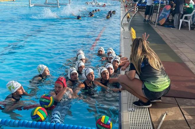 El Waterpolo Málaga alevín femenino se mete en la historia para ser el mejor equipo de España