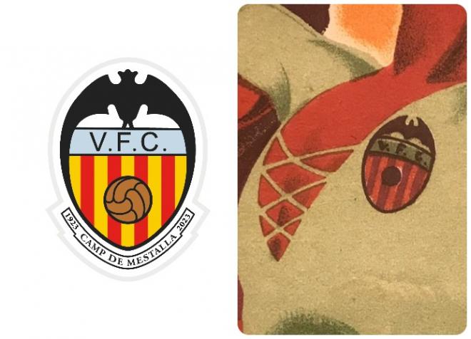 Mestalla, con logo y escudo, el protagonista de la camiseta 2022-23