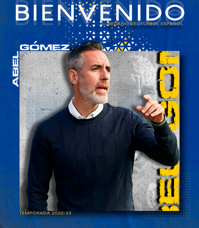 Abel Gómez, nuevo entrenador del Decano. (Foto: Recreativo de Huelva)