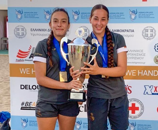 Carla Gallego y Paula Quiles, campeonas del Mundo