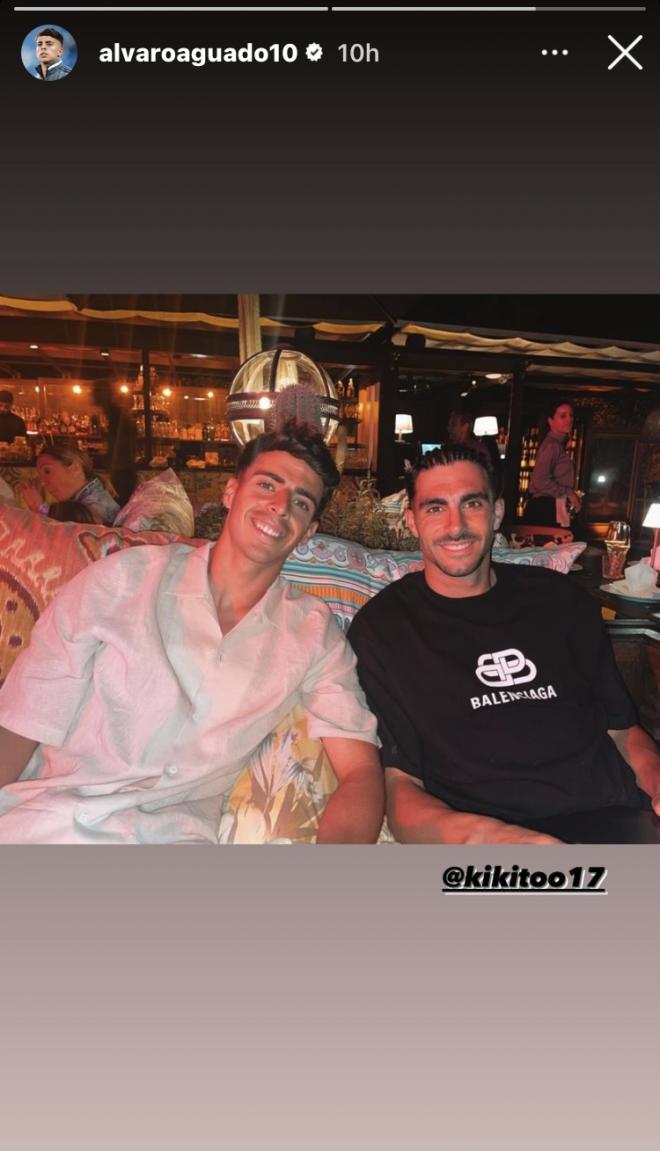 Kike y Aguado, en Ibiza.