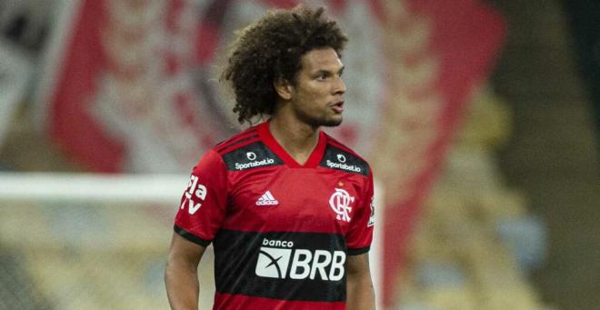 Willian Arão, jugador del Flamengo.