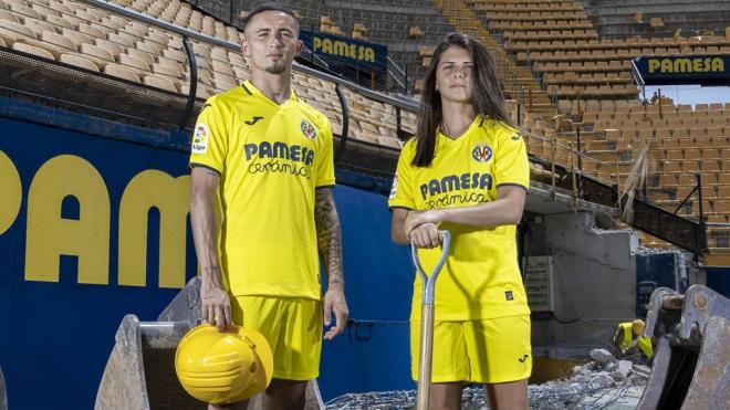 Las camisetas del Villarreal para la temporada 22/23.