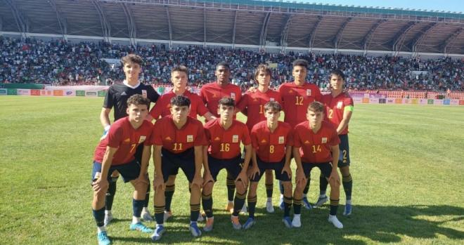 La Selección Española Sub-18, en Orán (Foto: RFEF).