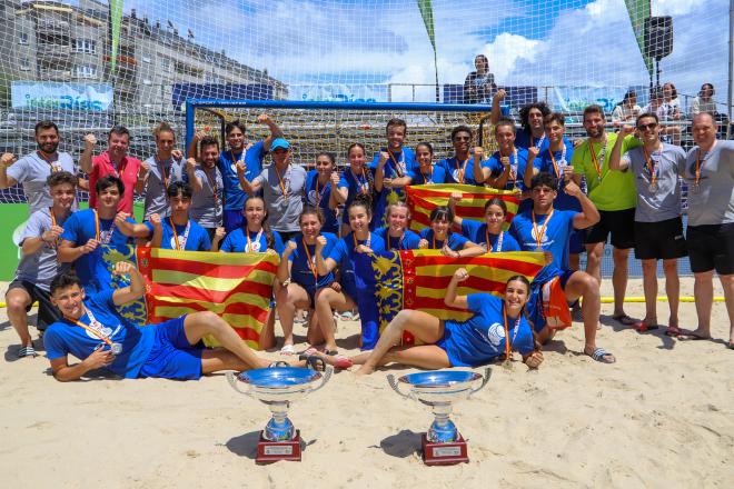 La Comunitat hace historia en el CESA BM Playa: dos subcampeonatos
