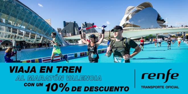 Los corredores tendrán descuento para viajar al Maratón Valencia