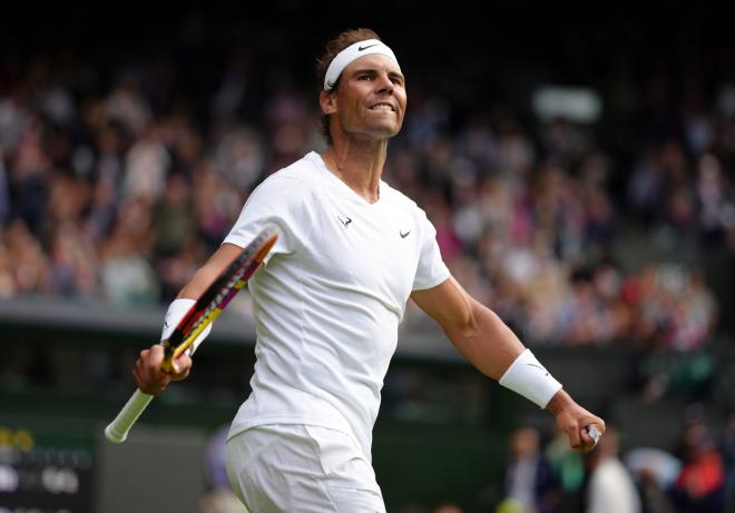 Rafa Nadal, en Wimbledon (Foto: Cordon Press).