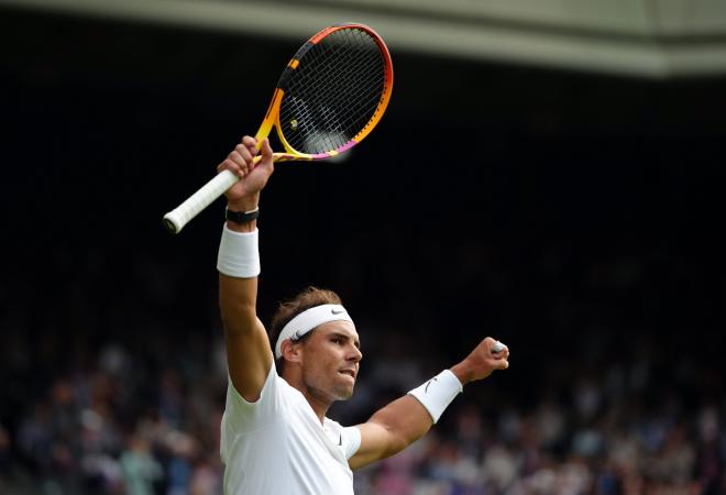 Rafa Nadal, en Wimbledon (Foto: Cordon Press).