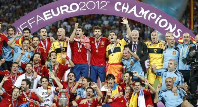 España, campeón de la Eurocopa 2012.