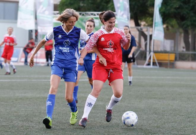 Un homenaje muy especial a referentes del fútbol femenino en la València Cup Girls