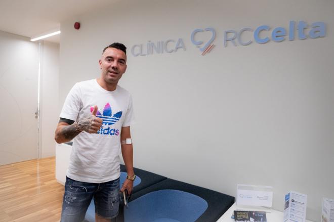 Iago Aspas pasa las pruebas médicas de pretemporada. (Foto: Celta de Vigo)