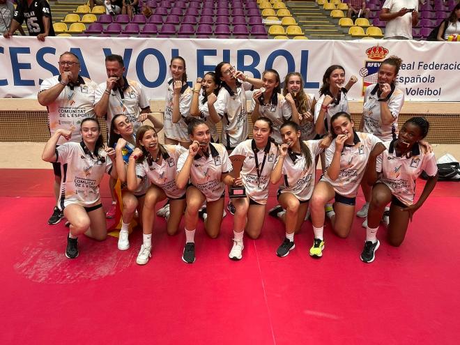 La Comunidad Valenciana regresa del CESA de Voleibol con una plata y dos bronces