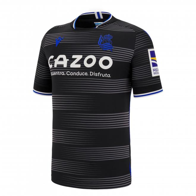 Segunda camiseta de la Real para la temporada 2022-23 (Foto: Real Sociedad).