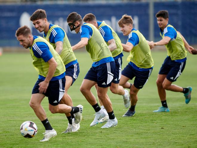 Entrenamiento de pretemporada del Real Zaragoza (Foto: Real Zaragoza)