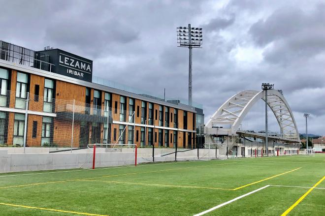 Plano de las espectaculares instalaciones del Athletic Club en Lezama (Foto: DMQ Bizkaia).