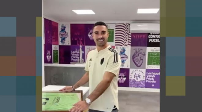 Así anuncia el Real Valladolid el regreso de Sergio Asenjo