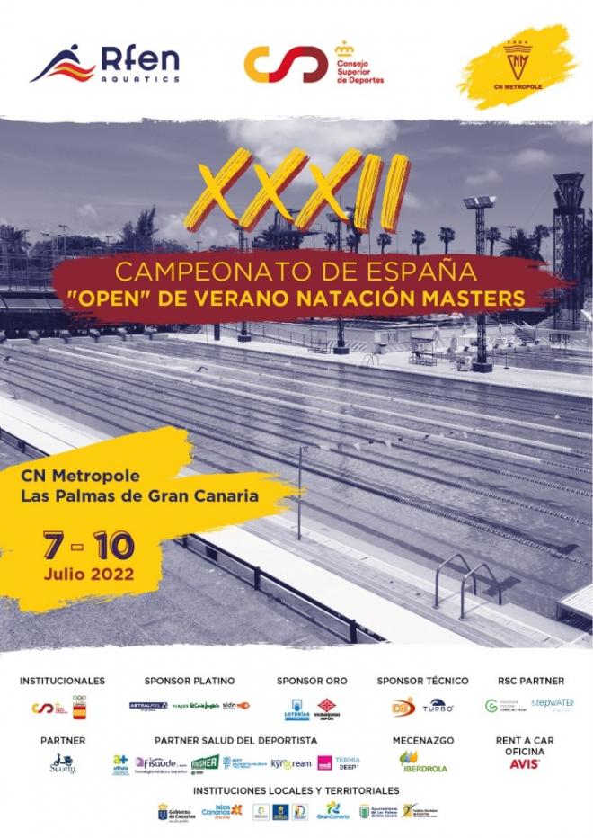 Campeonato de España de natación máster.