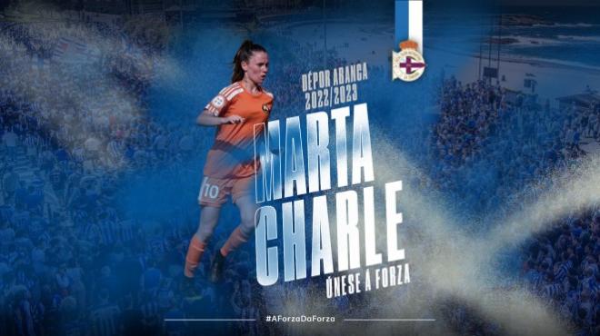 Marta Charle, nuevo fichaje del Deportivo (Foto: RCD)