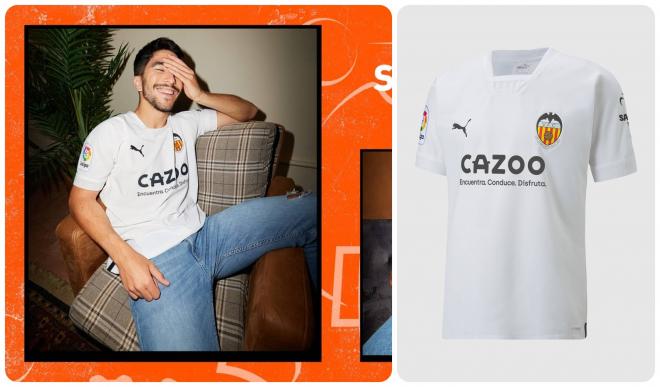Llega la camiseta del Valencia CF 2022-23 oficial con Soler como protagonista.