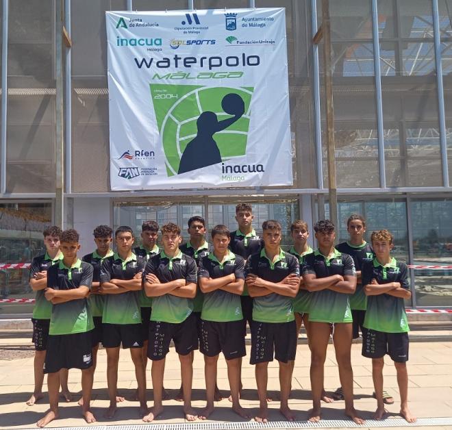 El Waterpolo Málaga cadete en Inacua.