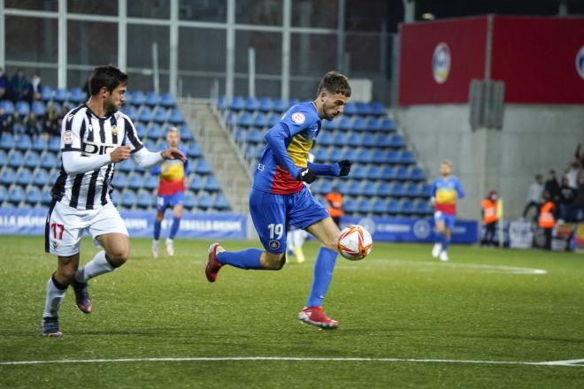 Manu Nieto continuará su carrera en el Andorra tras rescindir con el Cádiz (Foto: FC Andorra)