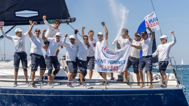 Emoción hasta el final en el Swan One Design Worlds, mundial de clase Swan en València